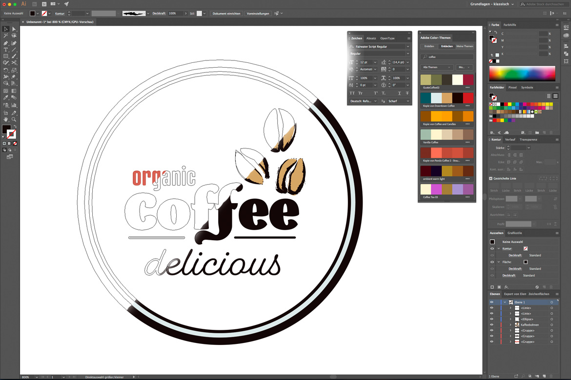 Logo-coffee Logo Beispiel